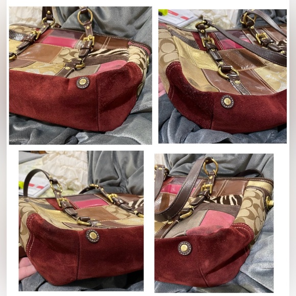 Coach Y2K Legacy Patchwork 10437 Limited Edition Tote Shoulder Bag - Picture 12 of 14